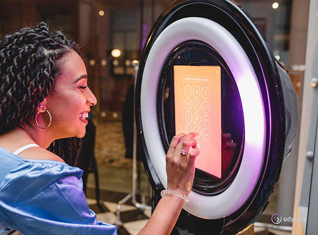 Using a Photobooth to collect data