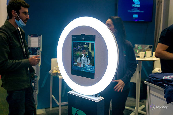 Retail space Photobooth Installation Activation