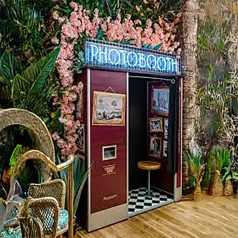 Permanent Photobooth Installation in a nightclub environment